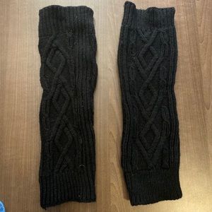 Black leg warmers